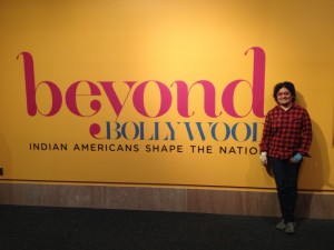 Prerna Lal at the Beyond Bollywood Exhibit
